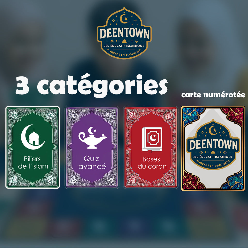 Deentown - Jeu de société éducatif islamique